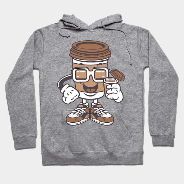 Coffee mug figure Hoodie by ShirtyLife